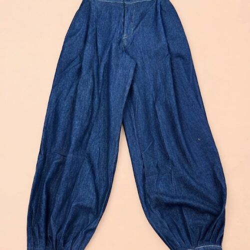 Jeans Estilo Balloon de Tiro Alto y Silueta Abullonada