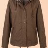 Parka Ligera Reversible con Ajuste en Bajo