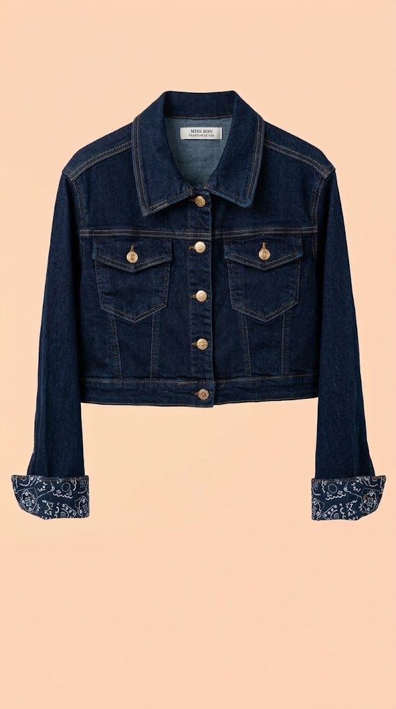 Chaqueta Denim 'Cropped'
